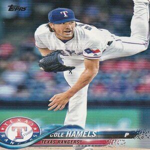 Cole Hamels - 2018 Topps Series 2 Baseball Card